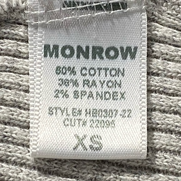 monrow oat ribbed jogger XS - Picture 5 of 5